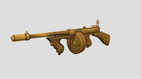 tommy gun batdr download free 3d model by eggimodels [40d6e02] sketchfab