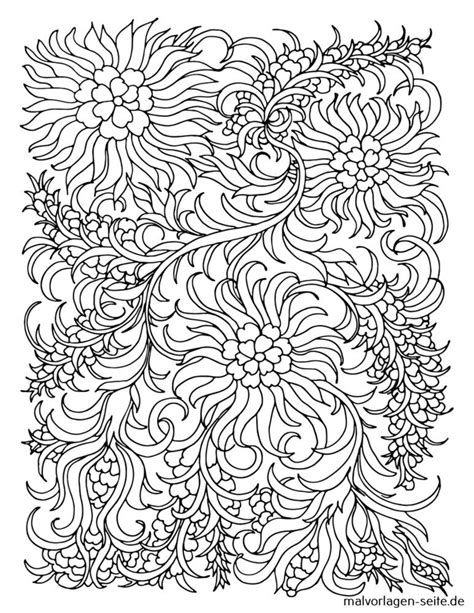 Desene De Colorat Cu Flori Grele Foloseste Markere Creioane Sau Acuarele Smnvhzqqbu
