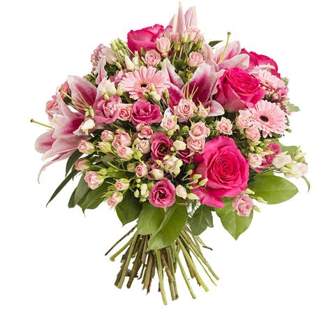 Bouquet Prestige De Fleurs Roses Interflora