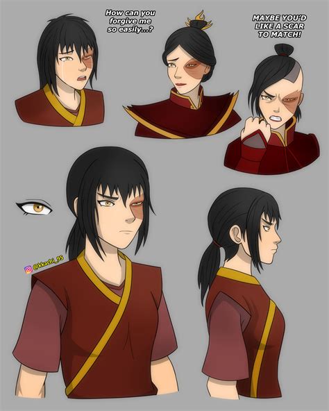 Female Zuko Avatar Genderbend Au By Kkachi95 On Deviantart