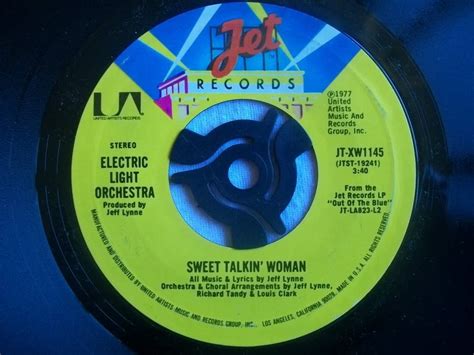 Electric Light Orchestra Elo Sweet Talkin Woman Usa 7 45 Amazon