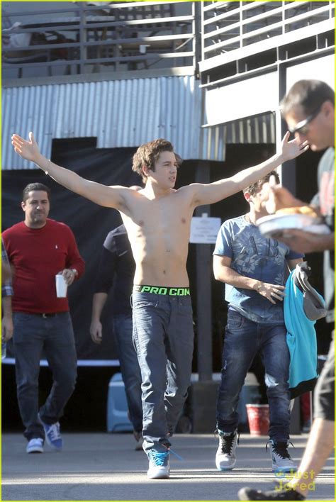 Austin Mahone Shirtless Commercial Shoot Photo 633802 Photo Gallery Just Jared Jr