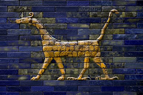 Pergamon Museum Ishtar Gate Dsc17916 Detail Of The Baby Flickr