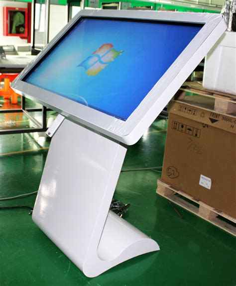 Super Slim Led Screen Kioskinformation Kiosk Public Display Touch