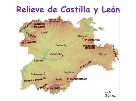 5º Cm09relieve De Castilla Y León