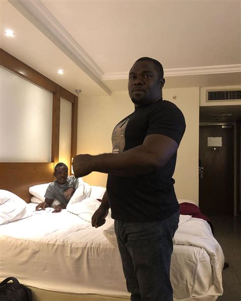 Ghanian Instagram Comedian Mr Eventuary Spotted In Lagos For Kenny