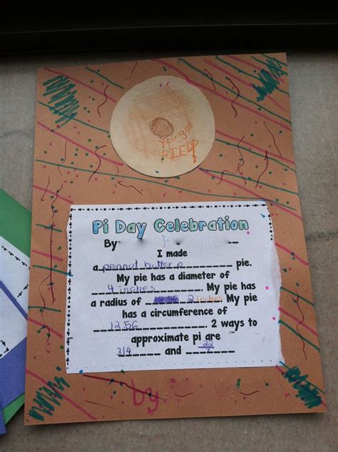 Fun pi day project ideas for middle school. 34 best images about Geometry - Circle Measures/Pi on ...