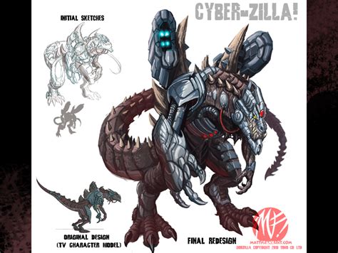 Cyber Zilla Godzilla Rpg Battles Wiki Fandom Powered By Wikia