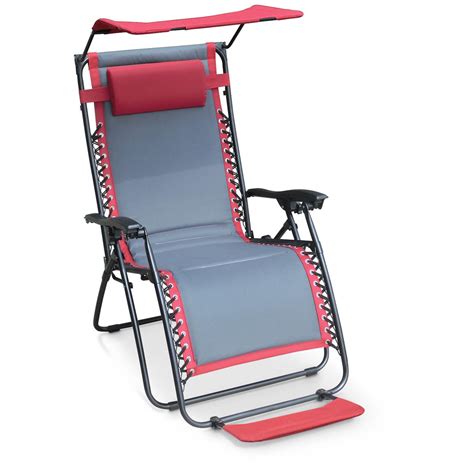 Zero gravity chairs are recliners designed to suspend your body in a neutral posture where your feet are elevated in alignment with your heart. Padded Zero Gravity Reclining Lounge Chair - 649233 ...