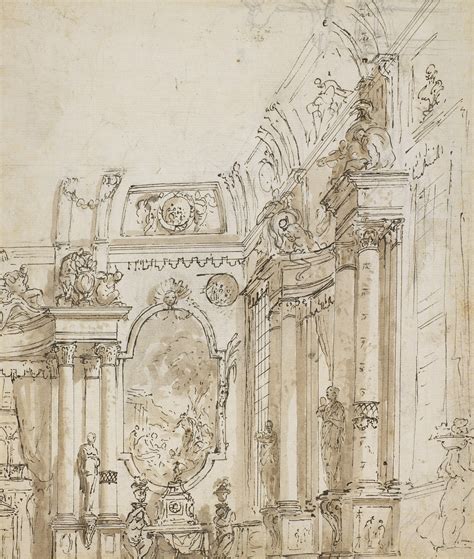 Marco Ricci Belluno 1676 Venice 1730 A Baroque Salone