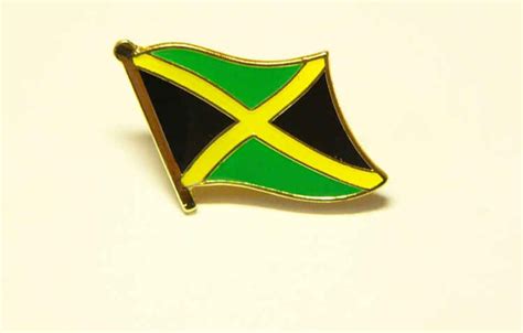 Jamaika Jamaica Flaggenpin Pins Staaten International Flaggen Onlinede