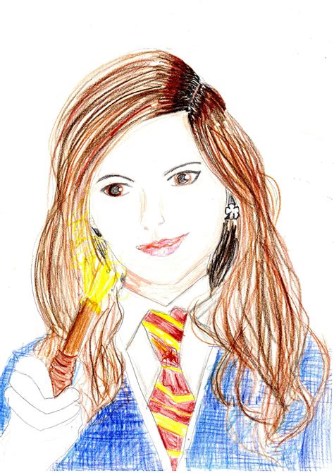 Hermione In Her Hogwarts Uniform Hermione Granger Fan