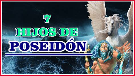 7 Hijos De Poseidón Más Conocidos Mitología Griega Youtube