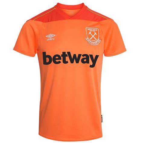 Umbro West Ham United Mens SS Goalkeeper Away Shirt 2020/21 | FOOTY.COM