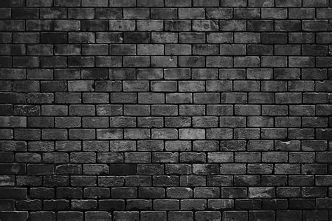 Download Black Brick Background