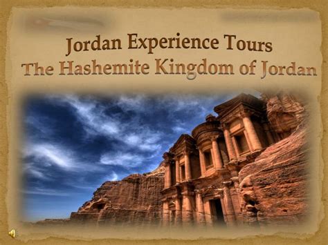 Ppt Jordan Experience Tours The Hashemite Kingdom Of Jordan