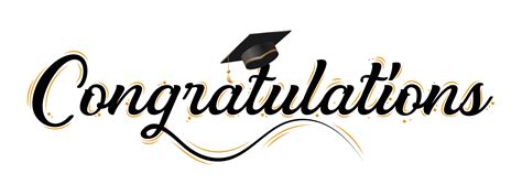 Congratulations Greeting Sign Congrats Graduated Congratulations