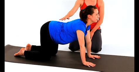 Cat And Cow Pose Yoga Pregnancy Prenatal Yoga Poses To Ease Aches