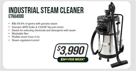 Lavor Industrial Steam Cleaner Etna4000 Offer At Burson Auto Parts