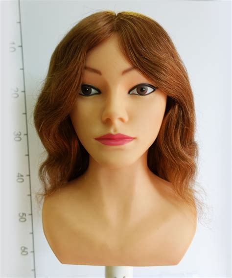 special offer female mannequin heads 12 100 golden goat hair cosmetology mannequin heads