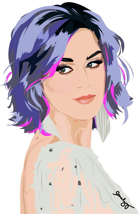 Katy Perry Vector Art By Chadqs On Deviantart