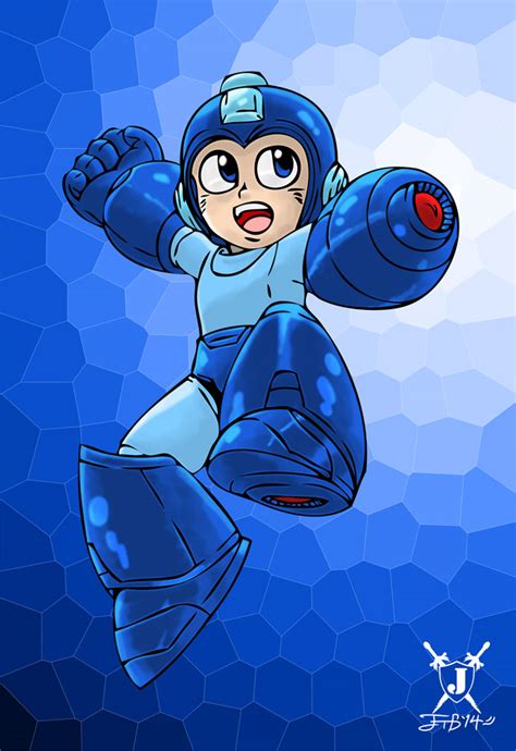 Mega Man By Jimmyflame Artworks On Deviantart