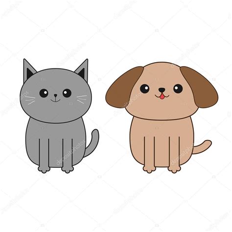 Dibujo Para Colorear Mascotas Perro Y Gato Dibujos Para Imprimir Gratis