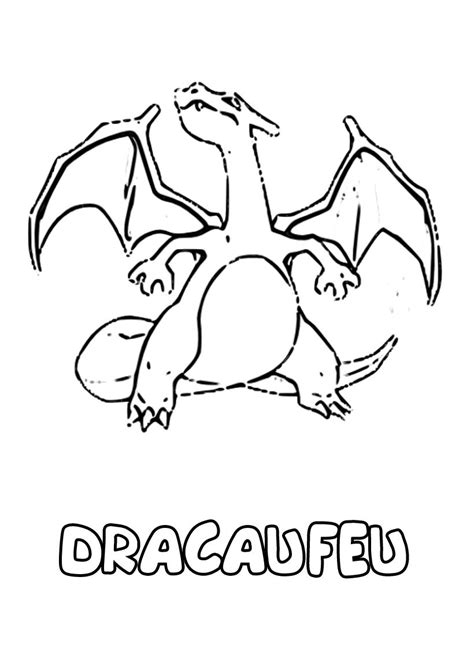 Maybe you would like to learn more about one of these? dessin à imprimer du Pokemon Dracaufeu