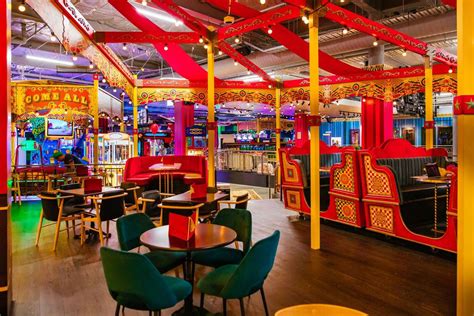 Archie Brothers Cirque Electriq Newmarket Circus Themed Arcade Bar