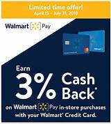 Walmart Credit Card Signup Bonus Pictures