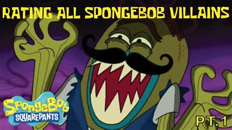 Rating Spongebob Villains Part 1 Youtube