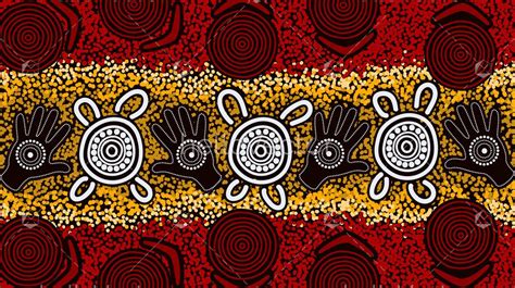 Hand Print Artwork Aboriginal Download Graphics And Vectors