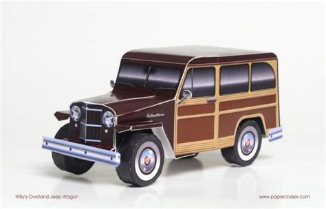 Jeep Willys Wagon Paper Model