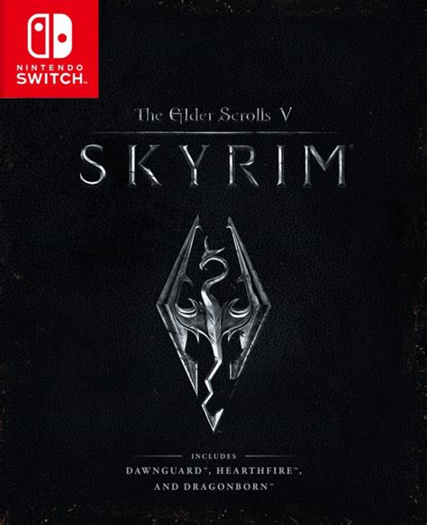 The Elder Scrolls V Skyrim Switch Boxart Nintendo
