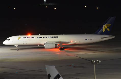 Vh Pqa Pacific Air Express Boeing 757 200f Aviation Traffic