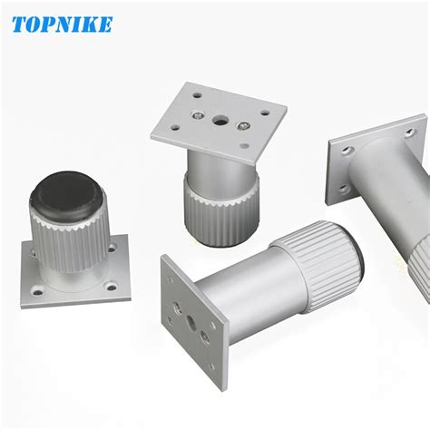 Topnike 4 Pieces Furniture Leg Aluminum Alloy Cabinet Foot Can Be
