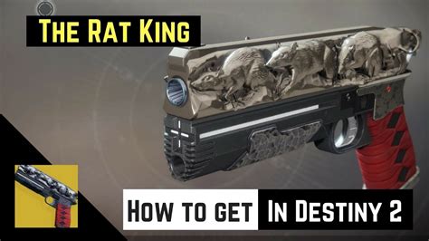 Destiny 2 Exotic Quests How To Get The Rat King Exotic Sidearm