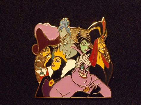 22025 Ursula Evil Queen Captain Hook Hades Maleficent And