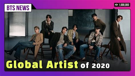 Bts Se Convierte En El Primer Artista Asiático En Liderar El Global