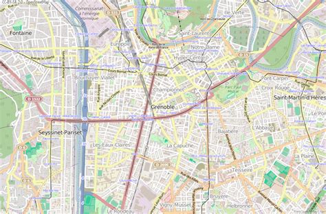 Grenoble Map France Latitude And Longitude Free Maps
