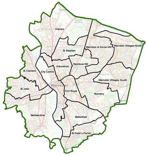 Have Your Say On Proposed New Political Map For Worcester City Council