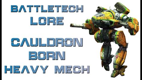 Battletech Lore Cauldron Born Ebon Jaguar Heavy Battlemech Youtube