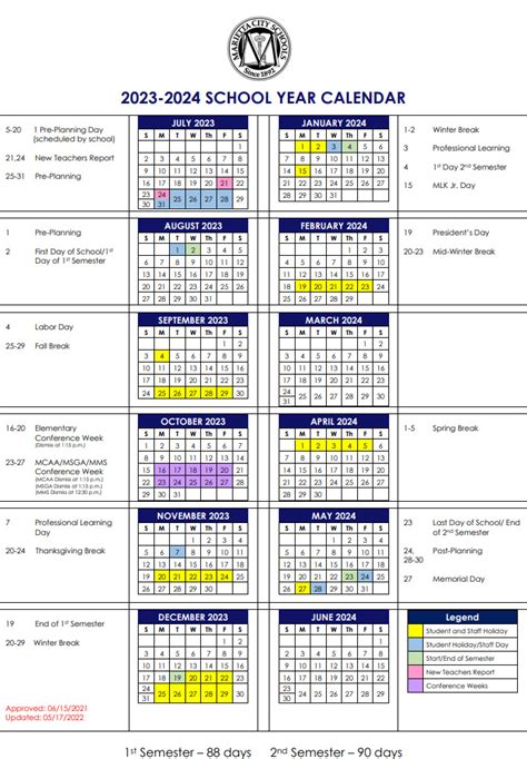 School Calendar For 2023 To 2023 Get Calendar 2023 Update