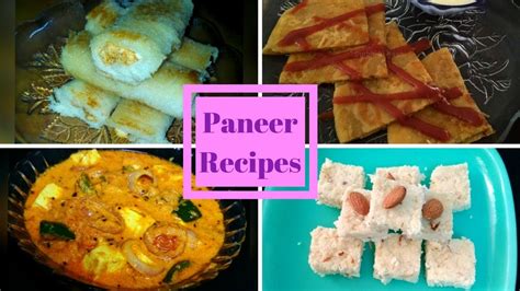 4 Easy And Tasty Paneer Recipes Cottage Cheese Recipes Surbhi Ki