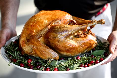 herb brined turkey with classic stuffing cooking with cocktail rings