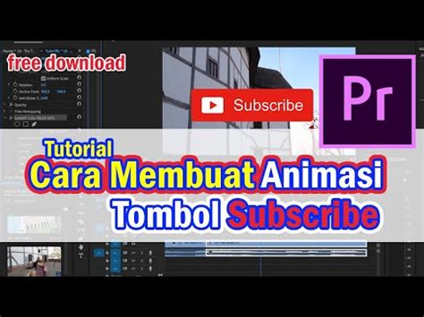 Kamu pun sebenarnya bisa buat sendiri cara membuat opening video! Cara Membuat Animasi Tombol Subscribe dan Lonceng di adobe ...