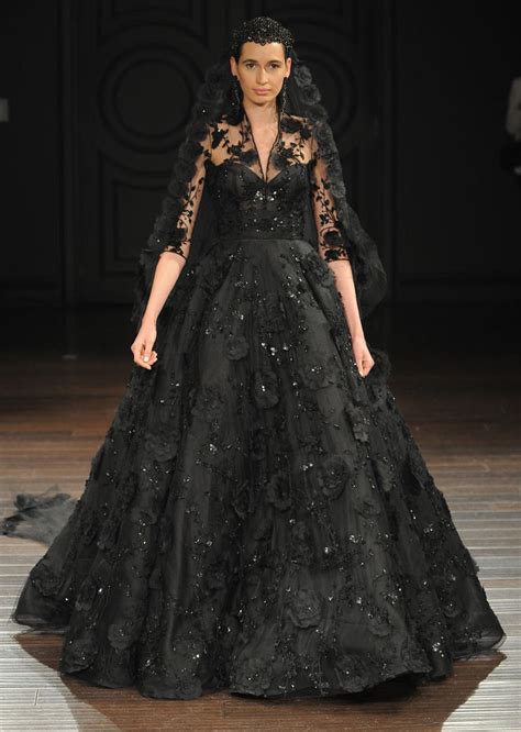 There truly is nothing more special. 30 of the Most Stunning Black Wedding Dresses : Chic ...