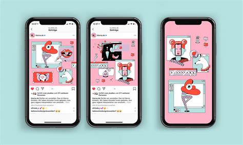 Click the logo and download it! Klarna Illustration on Behance