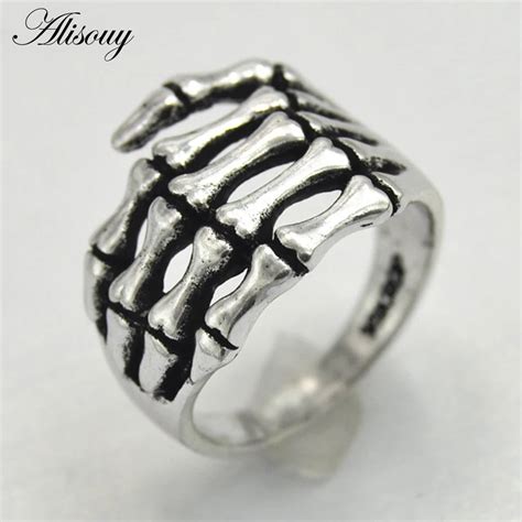 Personalized Halloween Ring Punk Style Jewelry 316l Stainless Steel