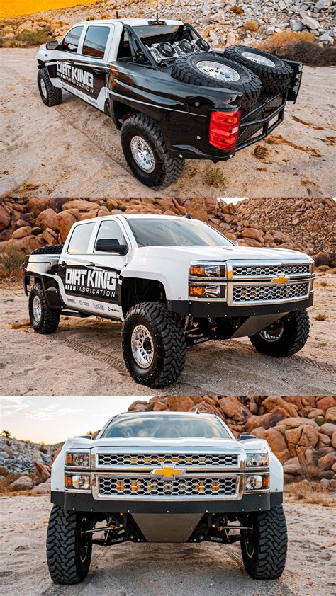 This Silverado Was Built By Dirt King Fabrication This Truck Features